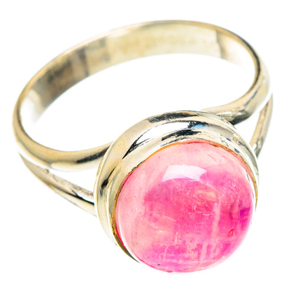 Pink Moonstone Rings handcrafted by Ana Silver Co - RING89823