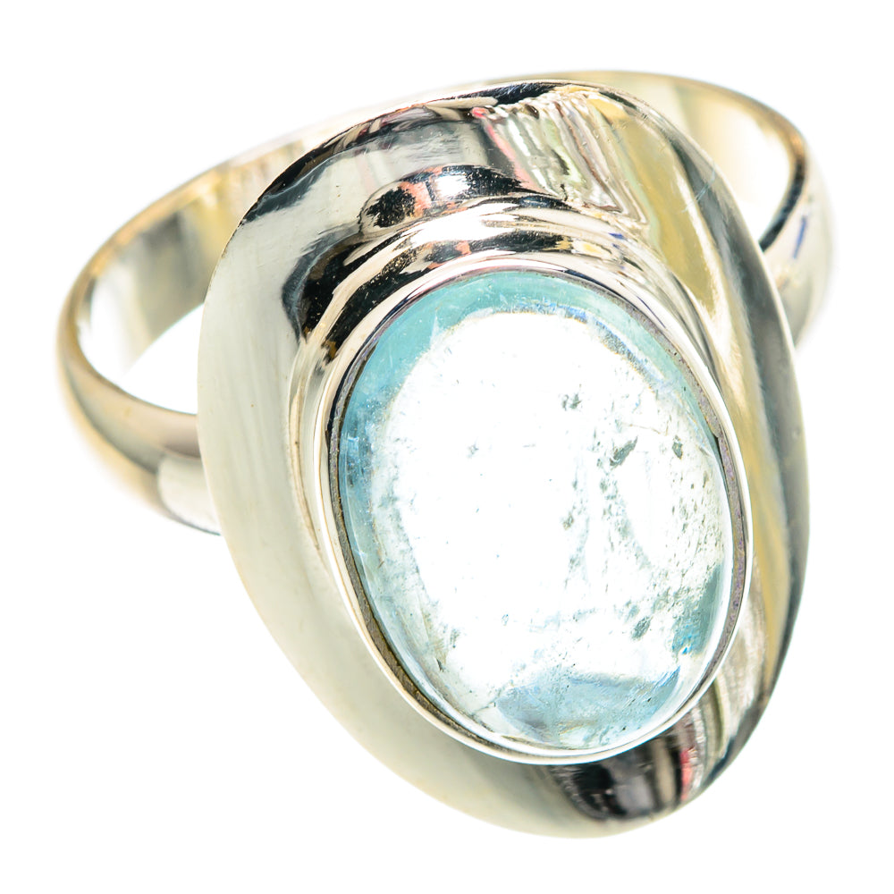 Aquamarine Rings handcrafted by Ana Silver Co - RING89847