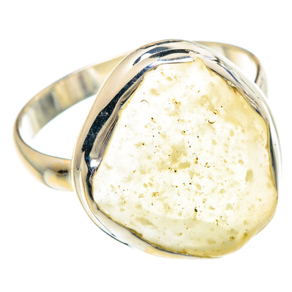 Libyan Glass Rings handcrafted by Ana Silver Co - RING89853 - Photo 2