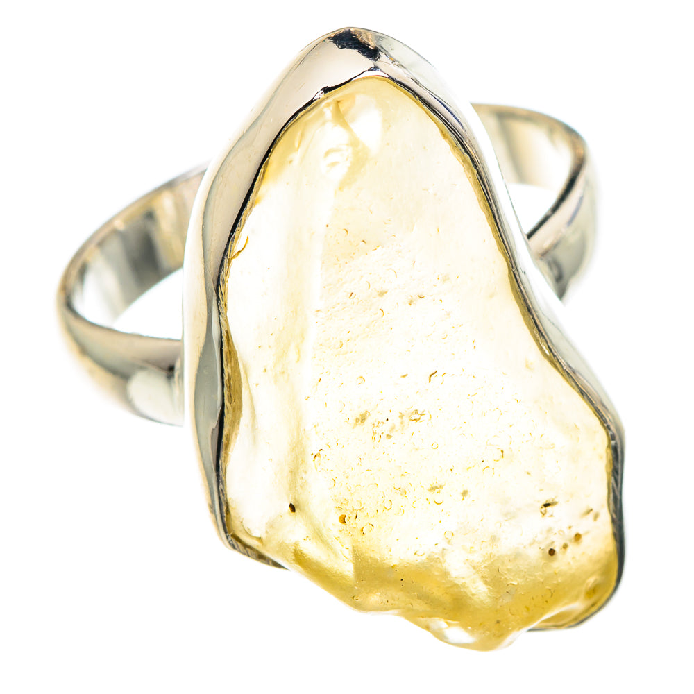 Libyan Glass Rings handcrafted by Ana Silver Co - RING89854 - Photo 2