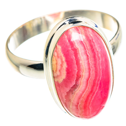 Rhodochrosite Rings handcrafted by Ana Silver Co - RING89859