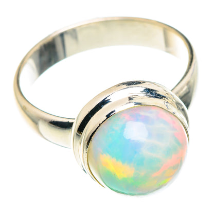 Ethiopian Opal Rings handcrafted by Ana Silver Co - RING89866