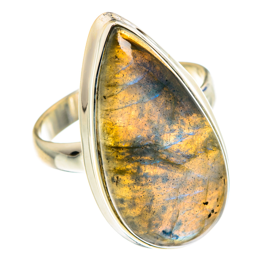 Labradorite Rings handcrafted by Ana Silver Co - RING89874