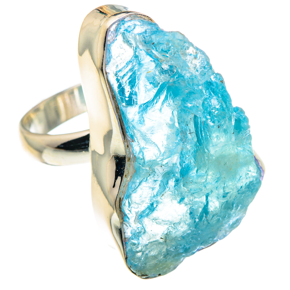 Aquamarine Rings handcrafted by Ana Silver Co - RING89877