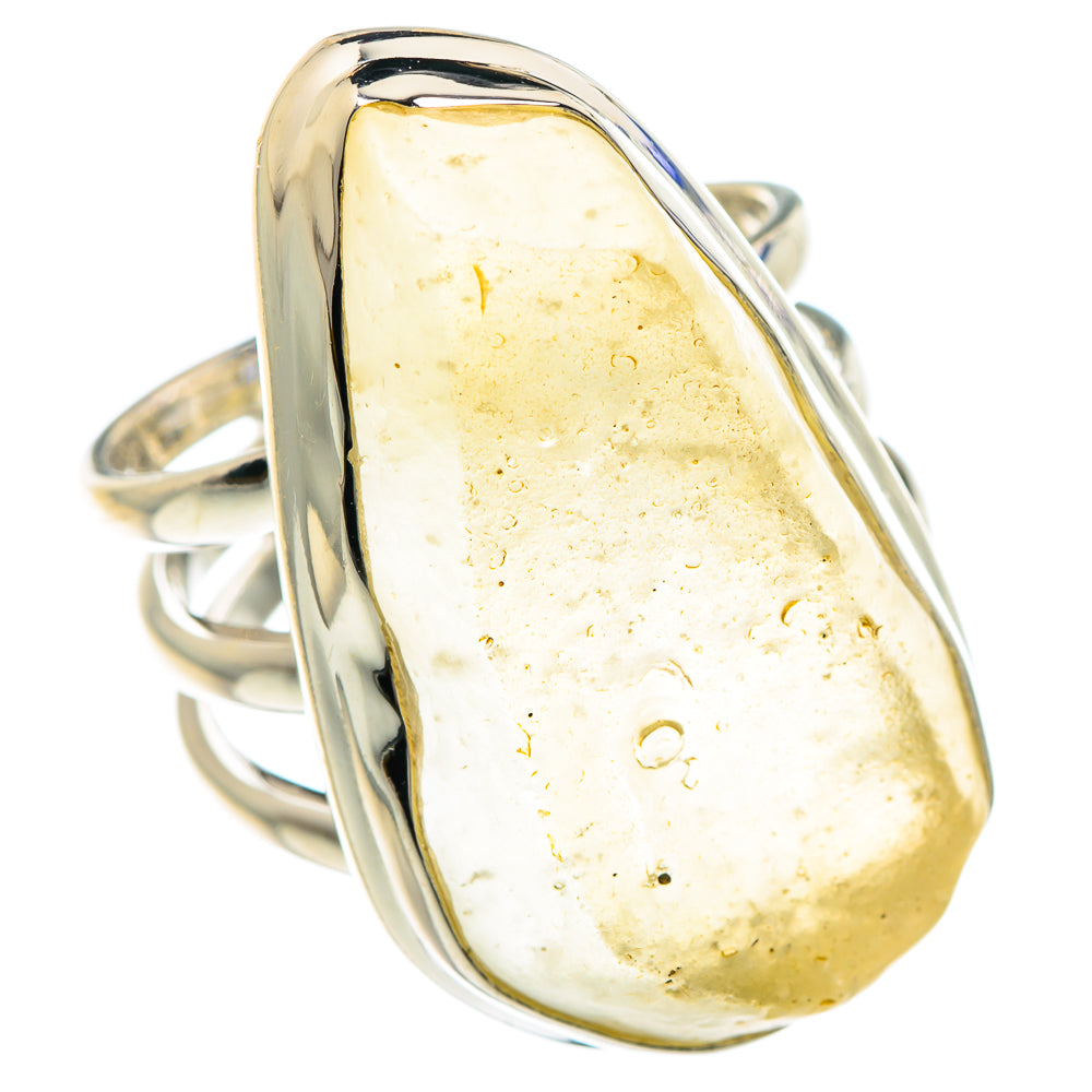 Libyan Glass Rings handcrafted by Ana Silver Co - RING89888