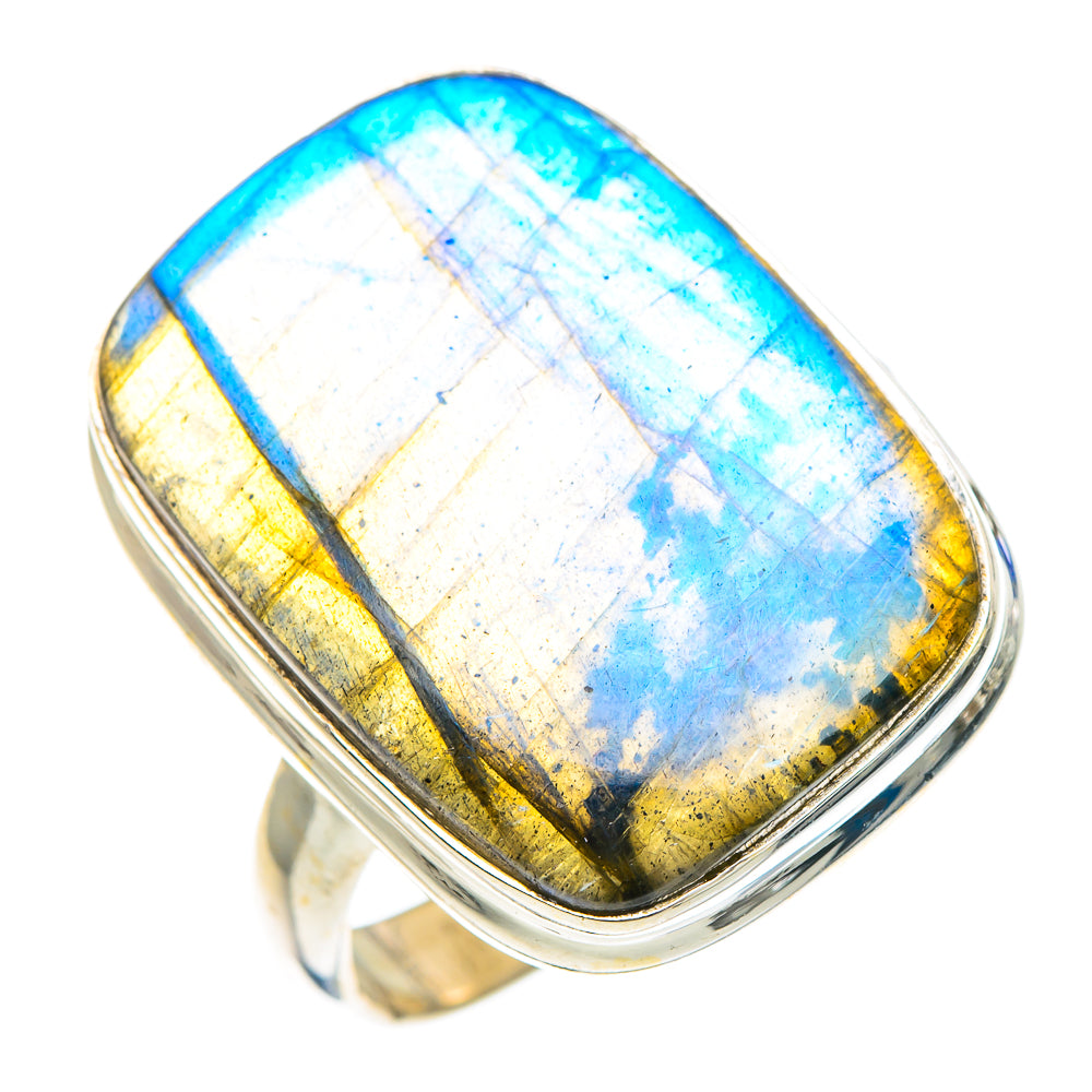 Labradorite Rings handcrafted by Ana Silver Co - RING89914