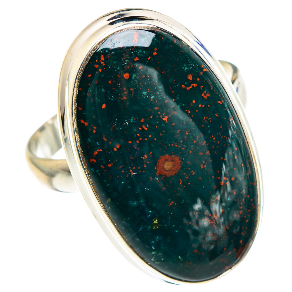 Bloodstone Rings handcrafted by Ana Silver Co - RING89920