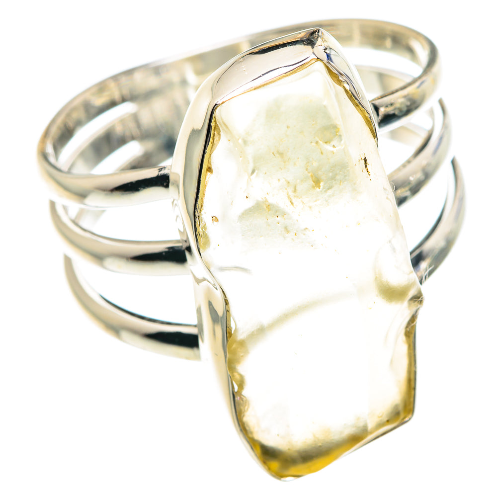 Libyan Glass Rings handcrafted by Ana Silver Co - RING89931 - Photo 2