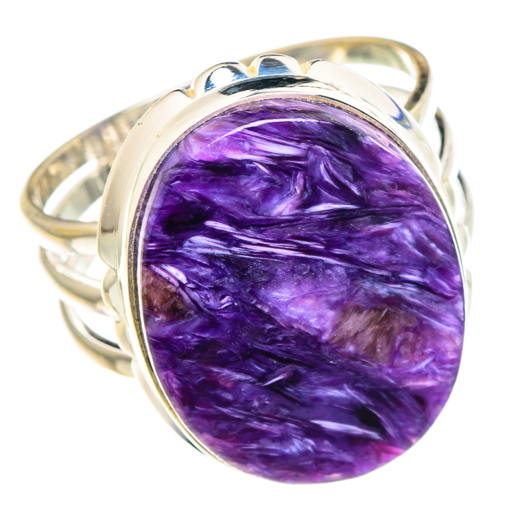 Charoite Rings handcrafted by Ana Silver Co - RING89938