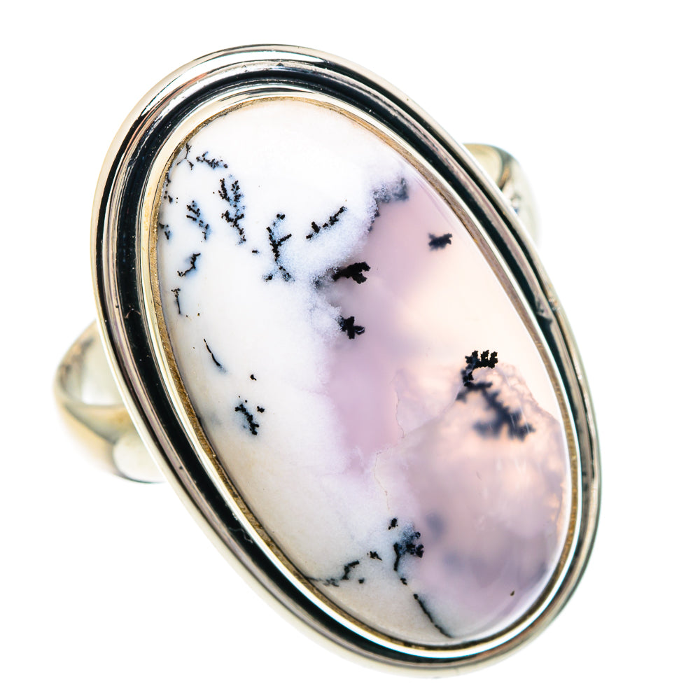 Dendritic Opal Rings handcrafted by Ana Silver Co - RING89943
