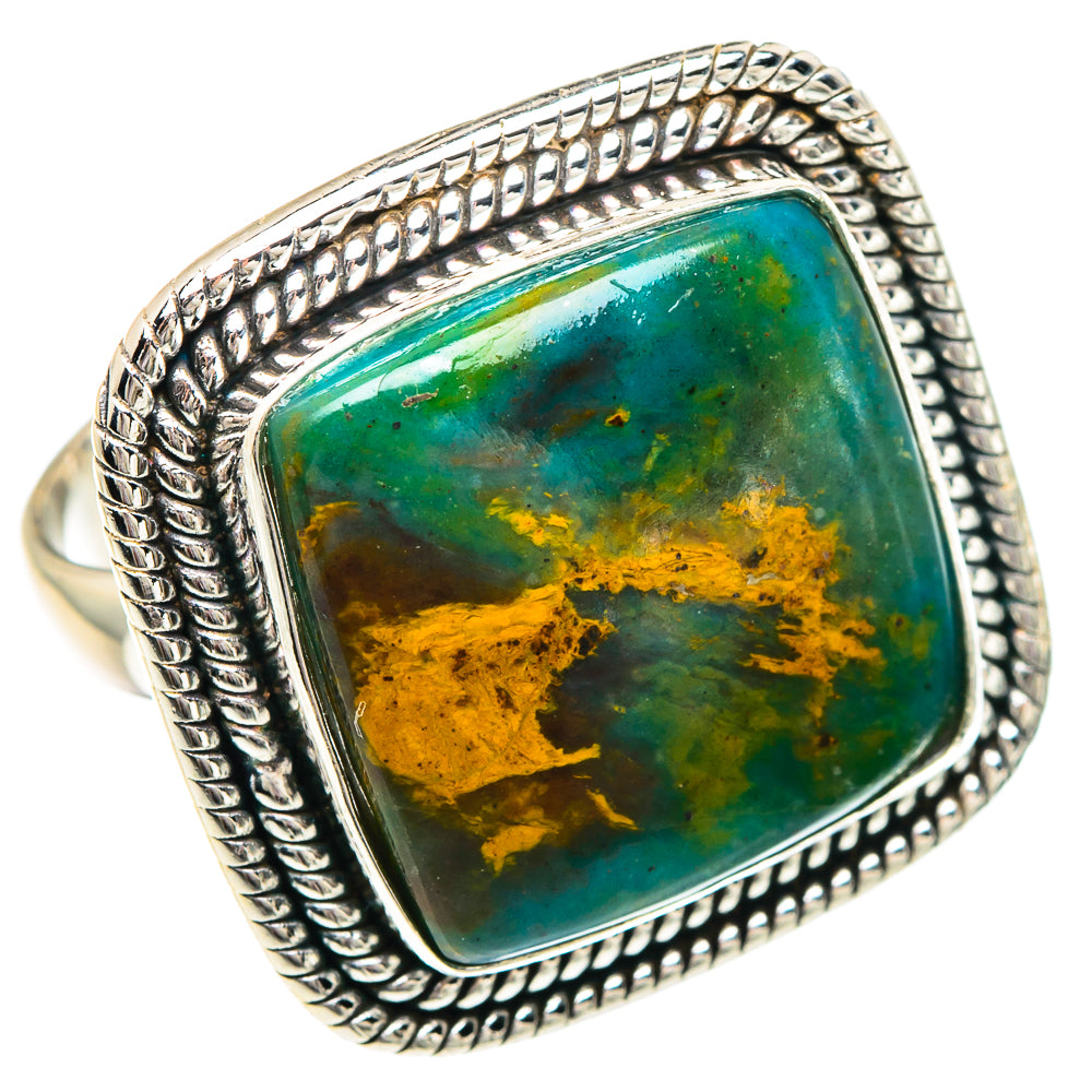 Peruvian Opal Rings handcrafted by Ana Silver Co - RING89955