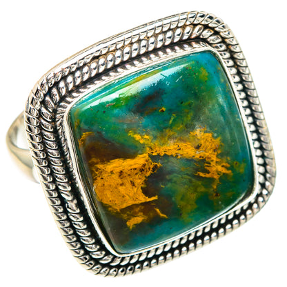 Peruvian Opal Rings handcrafted by Ana Silver Co - RING89955