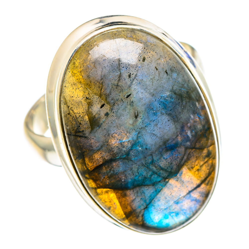 Labradorite Rings handcrafted by Ana Silver Co - RING89957