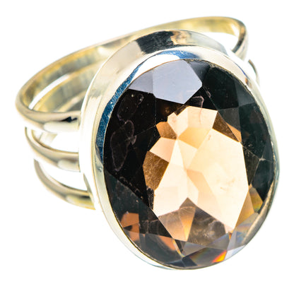 Smoky Quartz Rings handcrafted by Ana Silver Co - RING89968