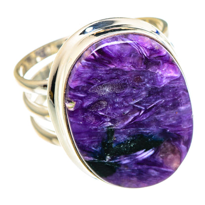 Charoite Rings handcrafted by Ana Silver Co - RING89972