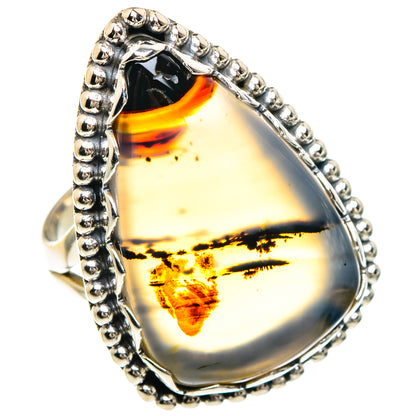 Montana Agate Rings handcrafted by Ana Silver Co - RING89977