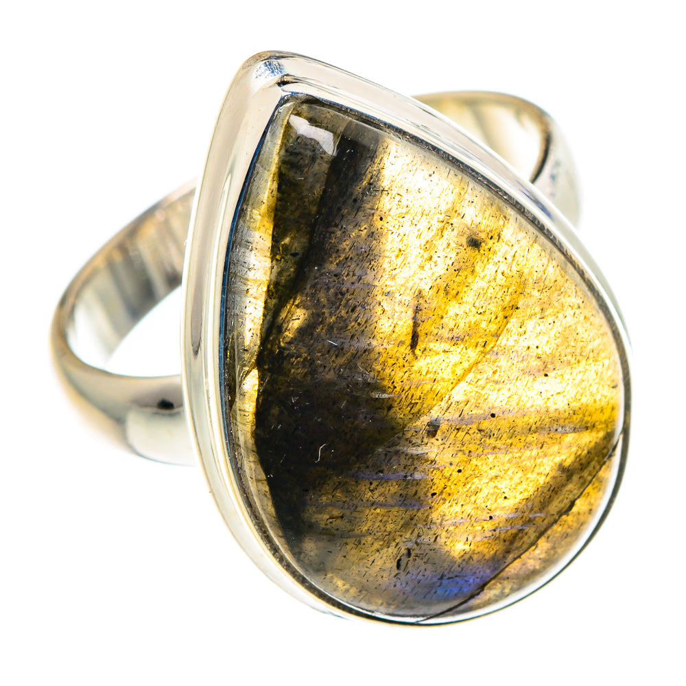 Labradorite Rings handcrafted by Ana Silver Co - RING89992