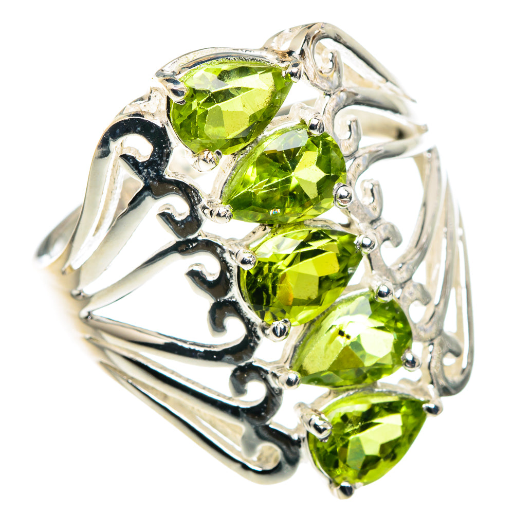 Peridot Rings handcrafted by Ana Silver Co - RING90000