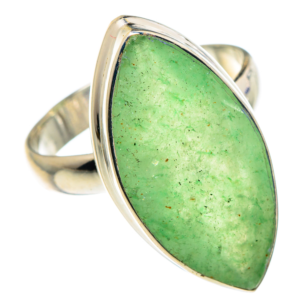 Green Aventurine Rings handcrafted by Ana Silver Co - RING90003