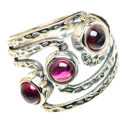 Garnet Rings handcrafted by Ana Silver Co - RING90012