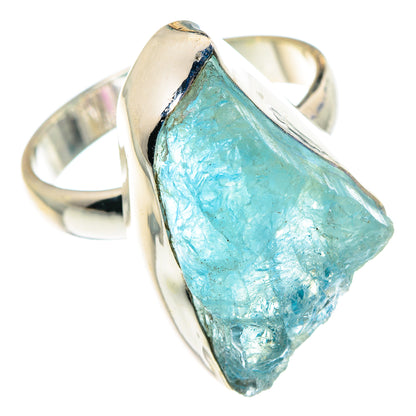 Aquamarine Rings handcrafted by Ana Silver Co - RING90032