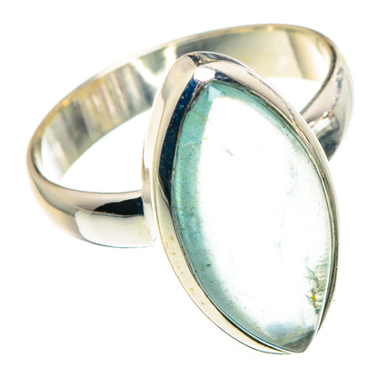 Aquamarine Rings handcrafted by Ana Silver Co - RING90036