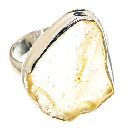 Libyan Glass Rings handcrafted by Ana Silver Co - RING90045