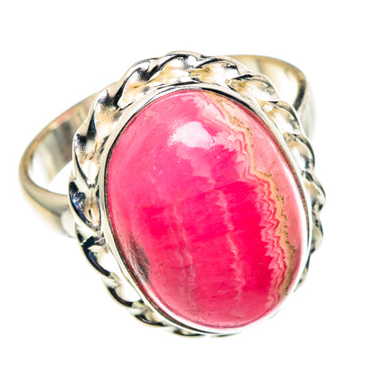 Rhodochrosite Rings handcrafted by Ana Silver Co - RING90049 - Photo 2