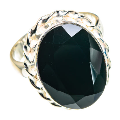 Black Onyx Rings handcrafted by Ana Silver Co - RING90057