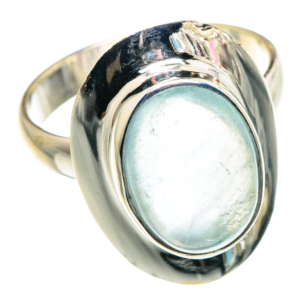 Aquamarine Rings handcrafted by Ana Silver Co - RING90071 - Photo 2