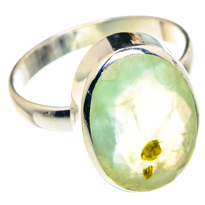 Prehnite Rings handcrafted by Ana Silver Co - RING90077
