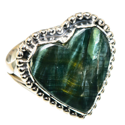 Seraphinite Rings handcrafted by Ana Silver Co - RING90080