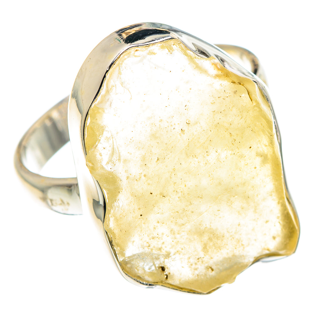 Libyan Glass Rings handcrafted by Ana Silver Co - RING90083 - Photo 2