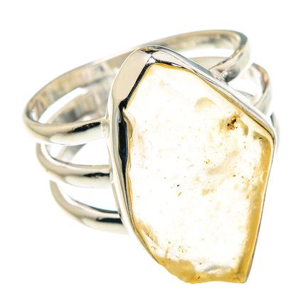 Libyan Glass Rings handcrafted by Ana Silver Co - RING90084 - Photo 2