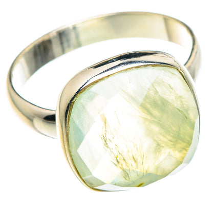 Prehnite Rings handcrafted by Ana Silver Co - RING90113