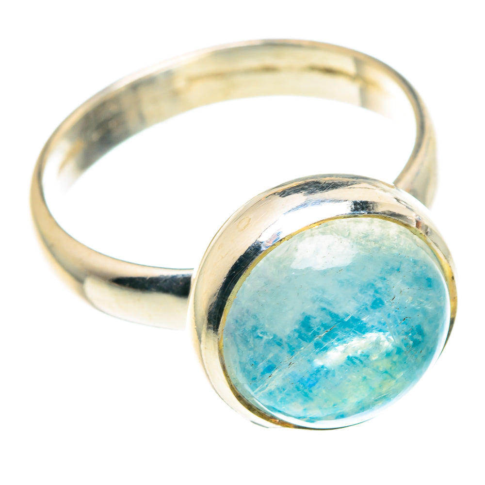 Rainbow Moonstone Rings handcrafted by Ana Silver Co - RING90115