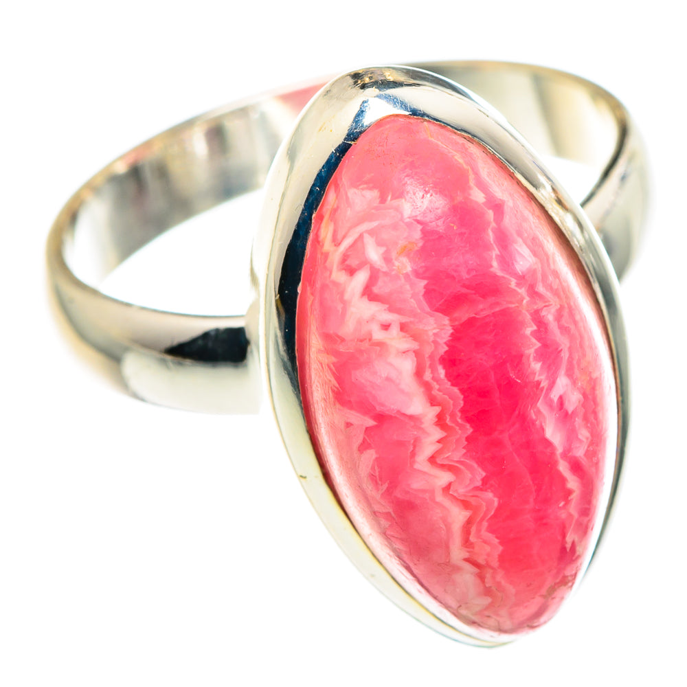 Rhodochrosite Rings handcrafted by Ana Silver Co - RING90118