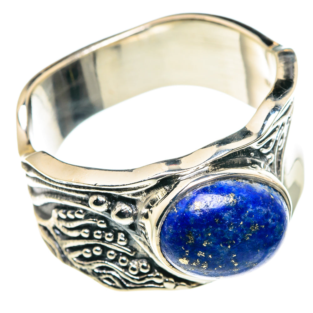 Lapis Lazuli Rings handcrafted by Ana Silver Co - RING90138