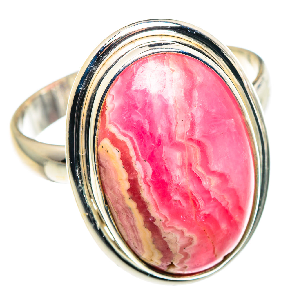 Rhodochrosite Rings handcrafted by Ana Silver Co - RING90151