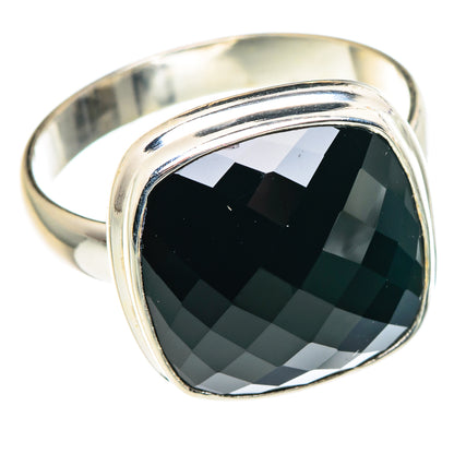 Black Onyx Rings handcrafted by Ana Silver Co - RING90157 - Photo 2