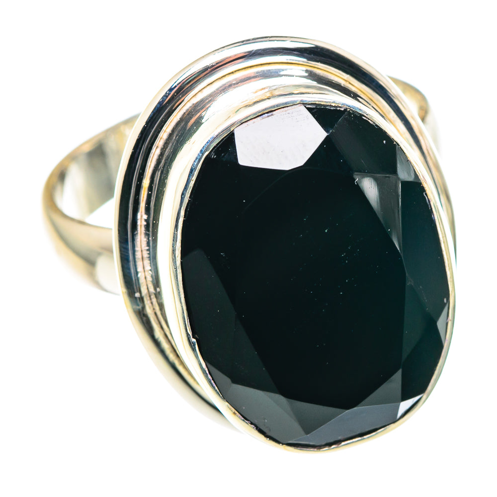 Black Onyx Rings handcrafted by Ana Silver Co - RING90158 - Photo 2