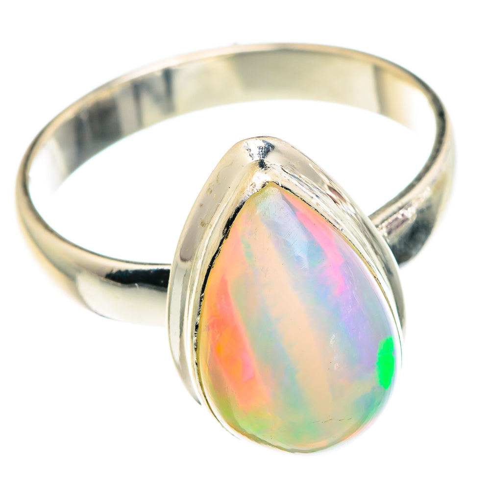Ethiopian Opal Rings handcrafted by Ana Silver Co - RING90160