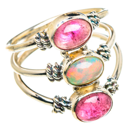 Ethiopian Opal Rings handcrafted by Ana Silver Co - RING90161