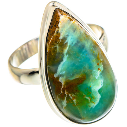 Peruvian Opal Rings handcrafted by Ana Silver Co - RING90171