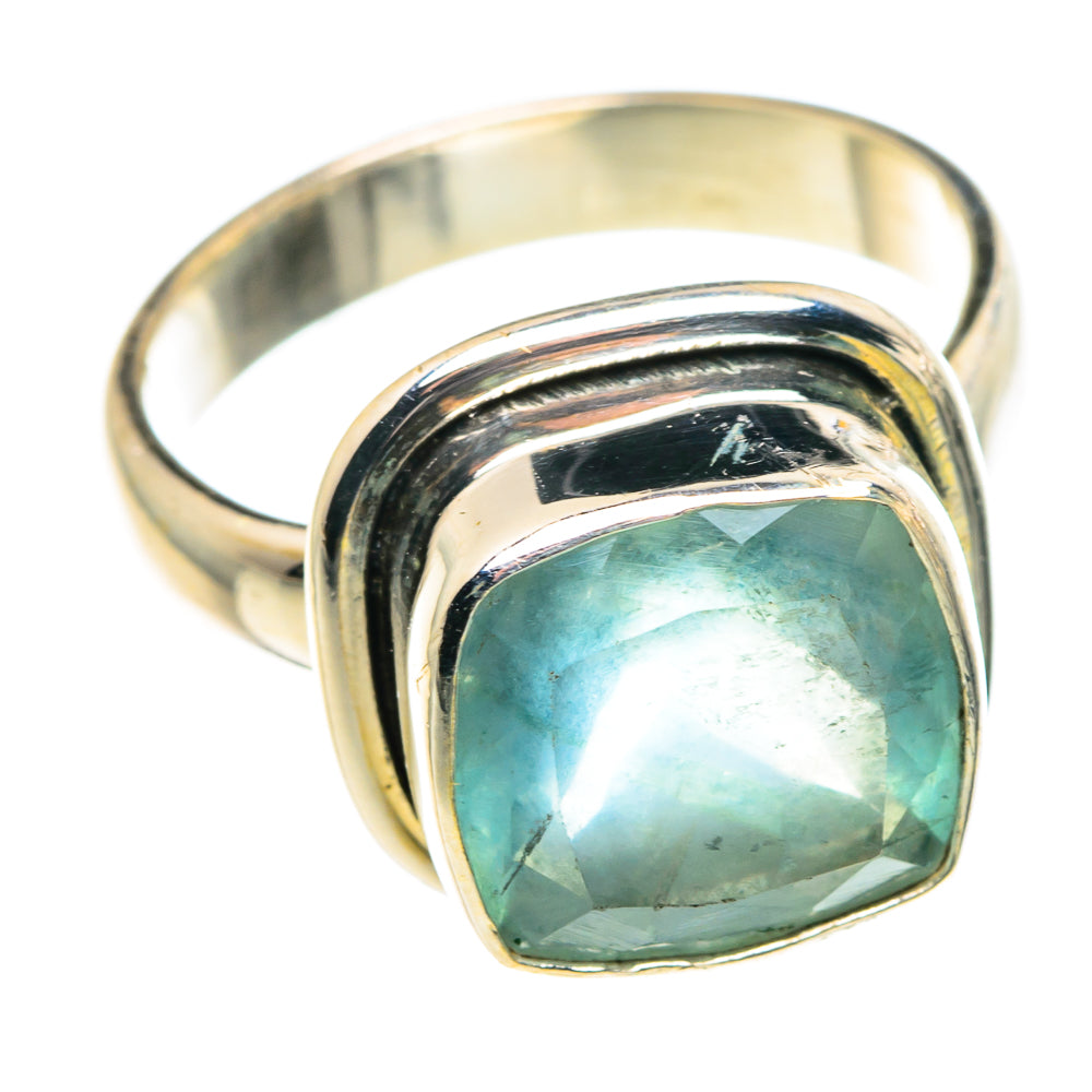 Blue Fluorite Rings handcrafted by Ana Silver Co - RING90173 - Photo 2