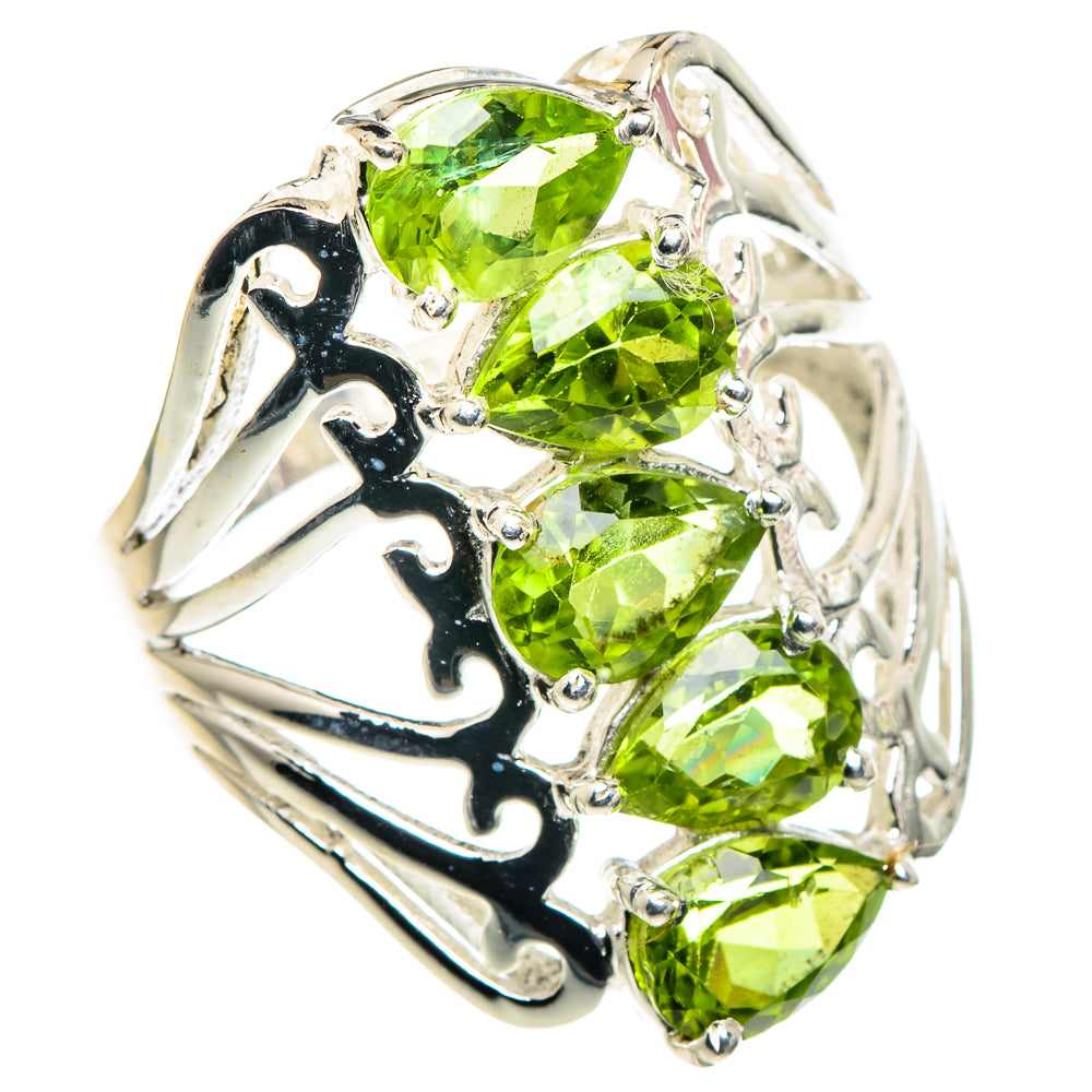 Peridot Rings handcrafted by Ana Silver Co - RING90175