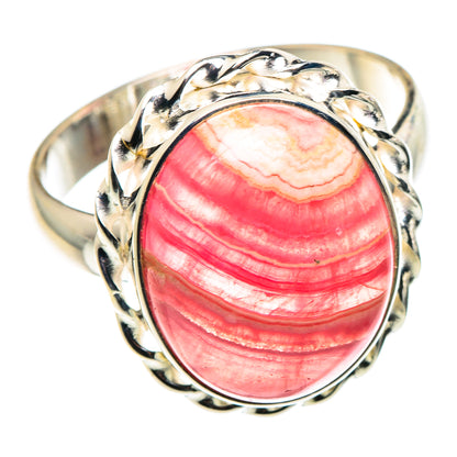 Rhodochrosite Rings handcrafted by Ana Silver Co - RING90182