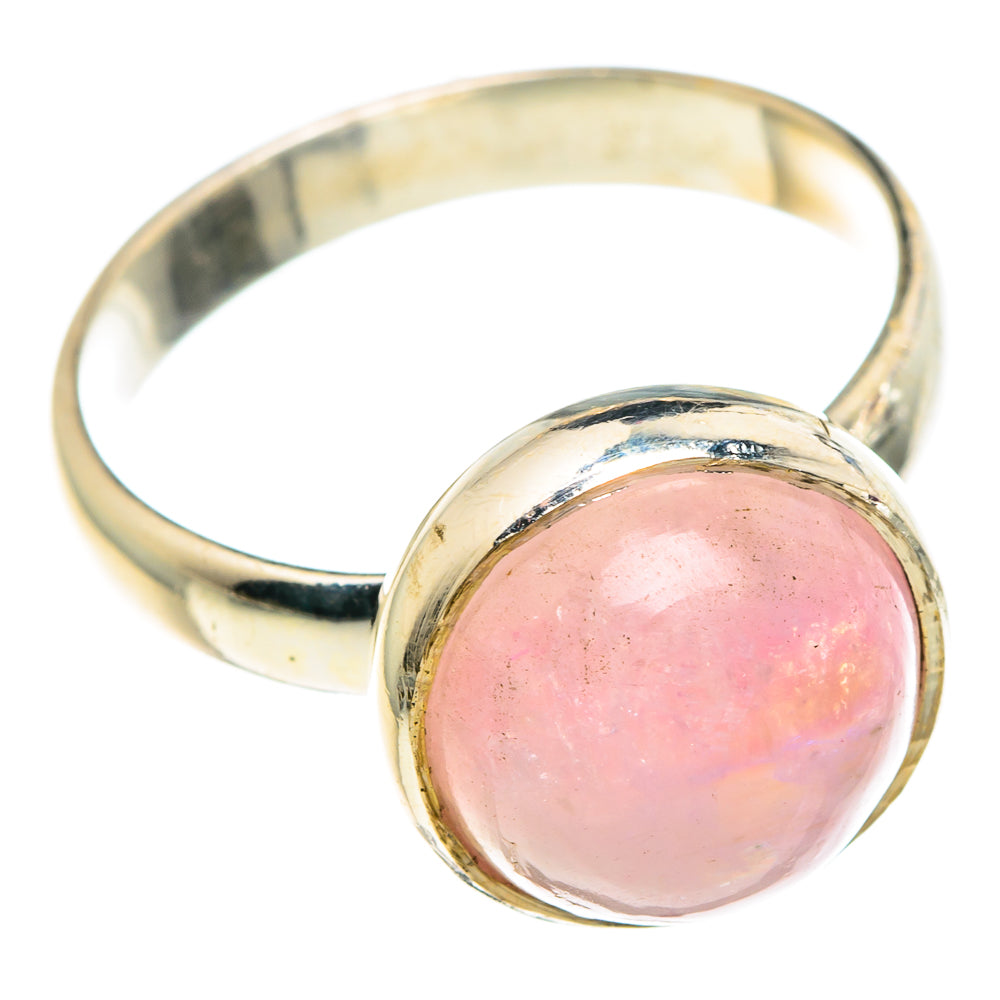 Rose Quartz Rings handcrafted by Ana Silver Co - RING90185