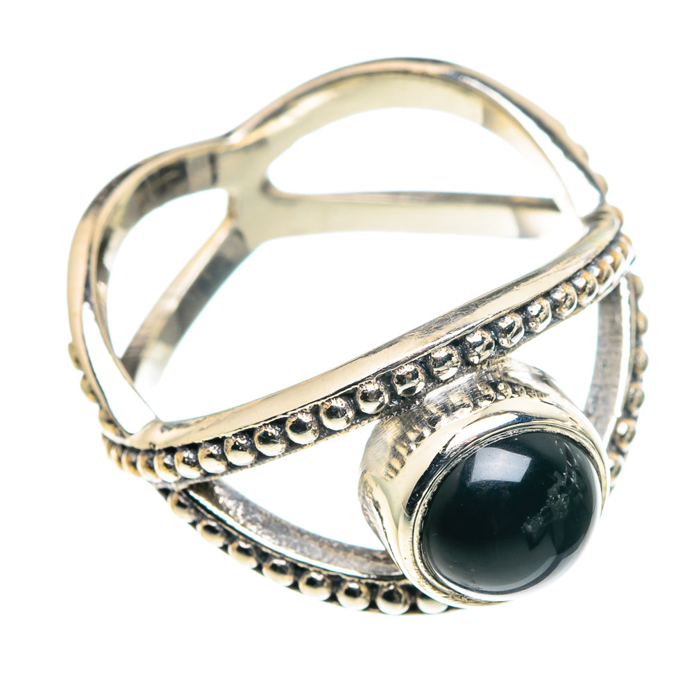 Black Onyx Rings handcrafted by Ana Silver Co - RING90190
