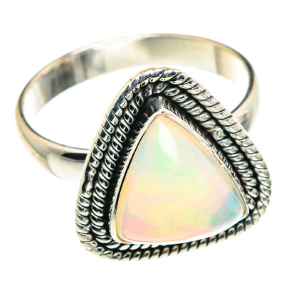 Ethiopian Opal Rings handcrafted by Ana Silver Co - RING90193